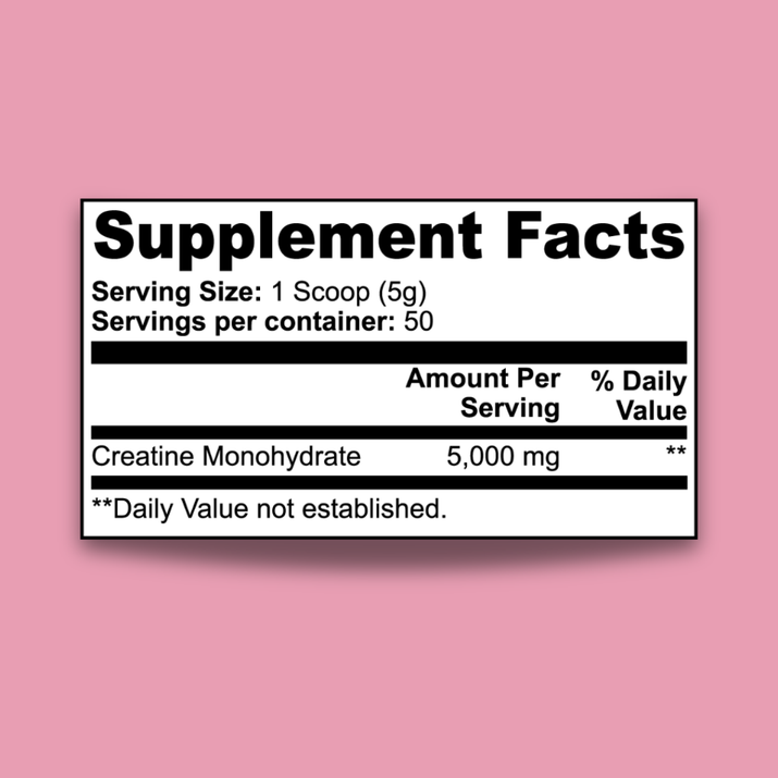 Creatine (Pre-Workout)