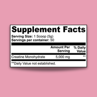 Creatine (Pre-Workout)