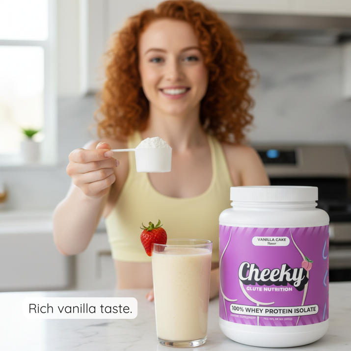 100% Whey Protein Isolate | Vanilla Cake Flavor